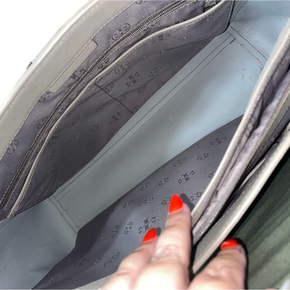 Tory Burch Saffiano Leather Tote - Picture 6 of 16